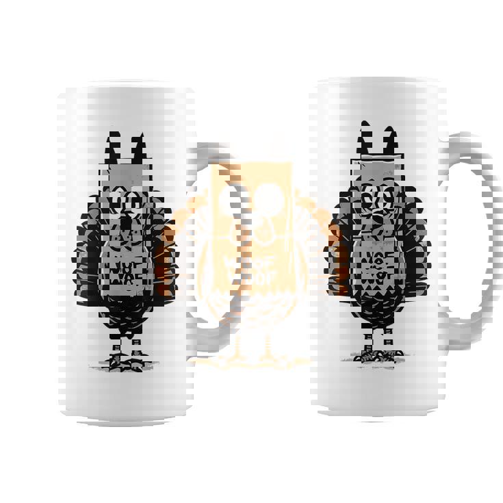 Thanksgiving Turkey Disguised As A Dog Coffee Mug