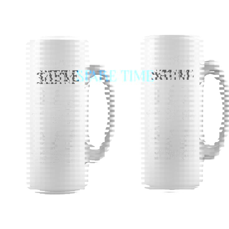 Things I Do In My Spare Time Sailboat Sailing Ship Sailor Coffee Mug