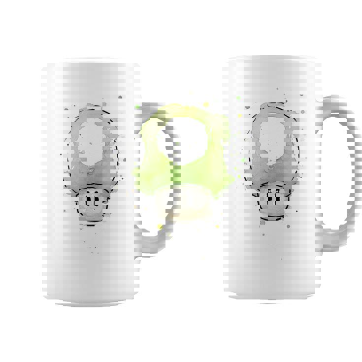 Vert Champignon 1Up Pour Jeuxidéo Tasse