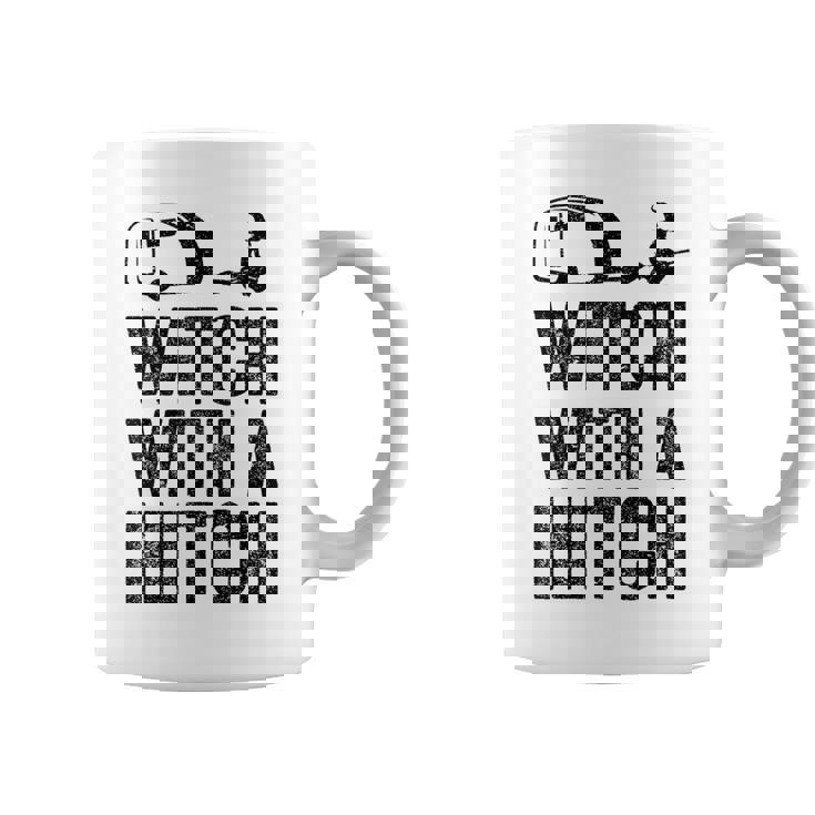 Witch With A Hitch Camping Van Rv Camper Mom Coffee Mug