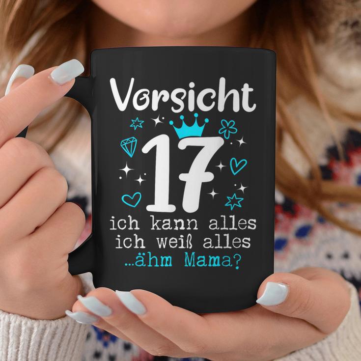 17Th Birthday Girl's Orsicht 17 Jahre Ich Kann Alles German Tassen Lustige Geschenke