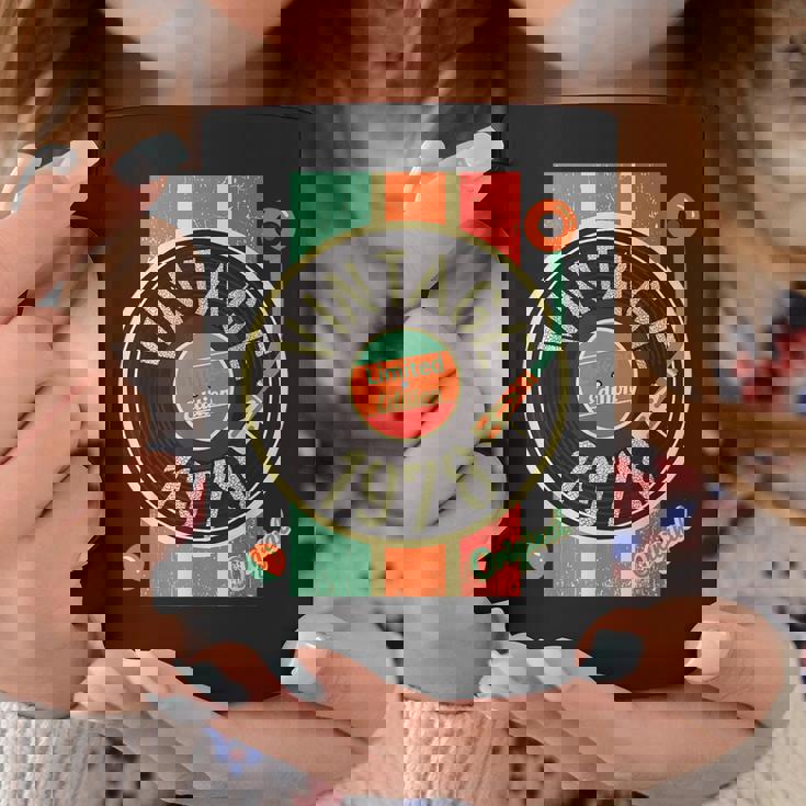 44 Anni Compleanno Uomo Donna 1978Intage Giradischiinile Tazze Regalos divertidos