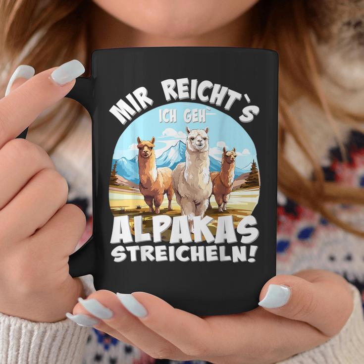 Alpaca And Lamas Mir Reichts Ich Geh Alpakas Streicheln Tassen Lustige Geschenke