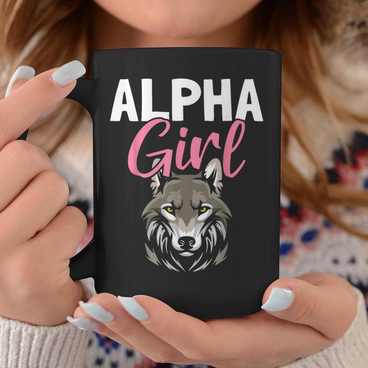 Alpha Girl Female Alpha Wolf Tassen Lustige Geschenke