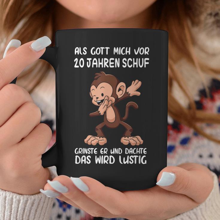 Als Gott Mich 20 Jahren Schuf Monkey Birthday Tassen Lustige Geschenke