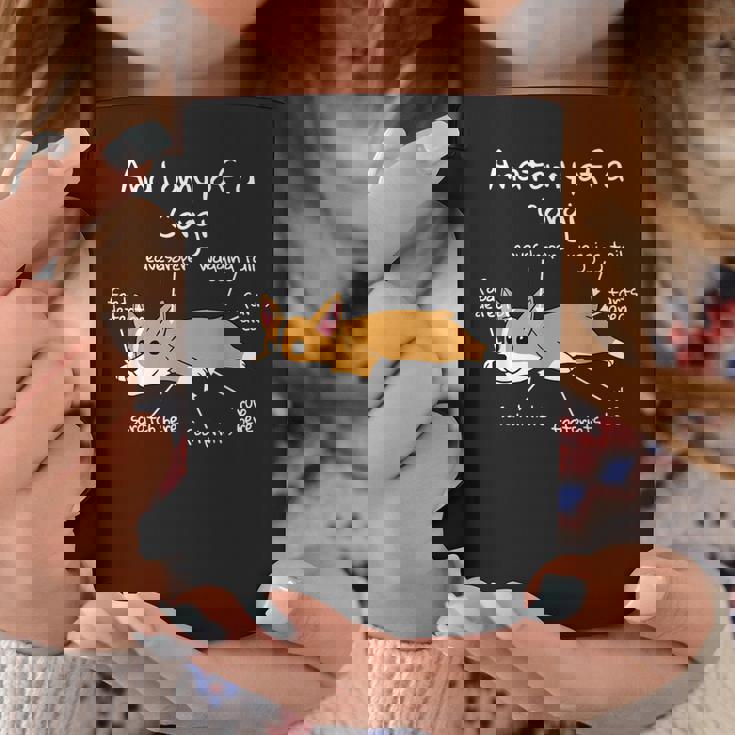 Anatomy Of A Corgi Cane Tazze Regalos divertidos