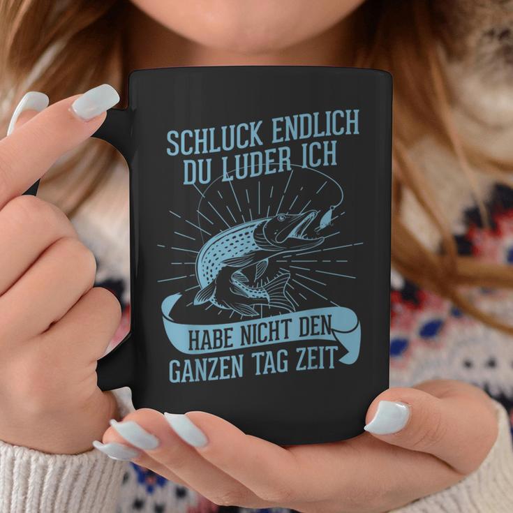 Angler Fishing Pike Du Luder Tassen Lustige Geschenke