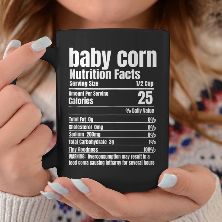 Baby Corn Nutrition Facts Thanksgiving Christmas Food Tank Top Graphic Print Coffee Mug Unique Gifts