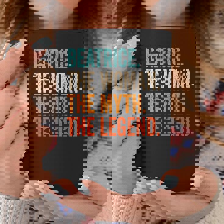 Beatrice The Woman The Myth The Legend Nome Beatrice Tazze Regalos divertidos