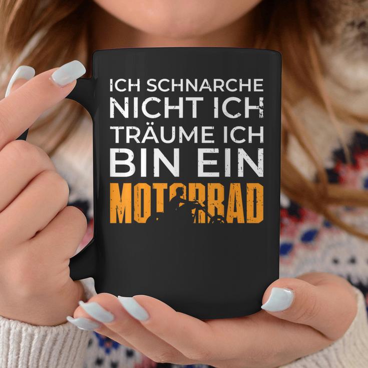 Biker Motorcycle Ich Träume Ich Bin Ein Motorrad Tassen Lustige Geschenke