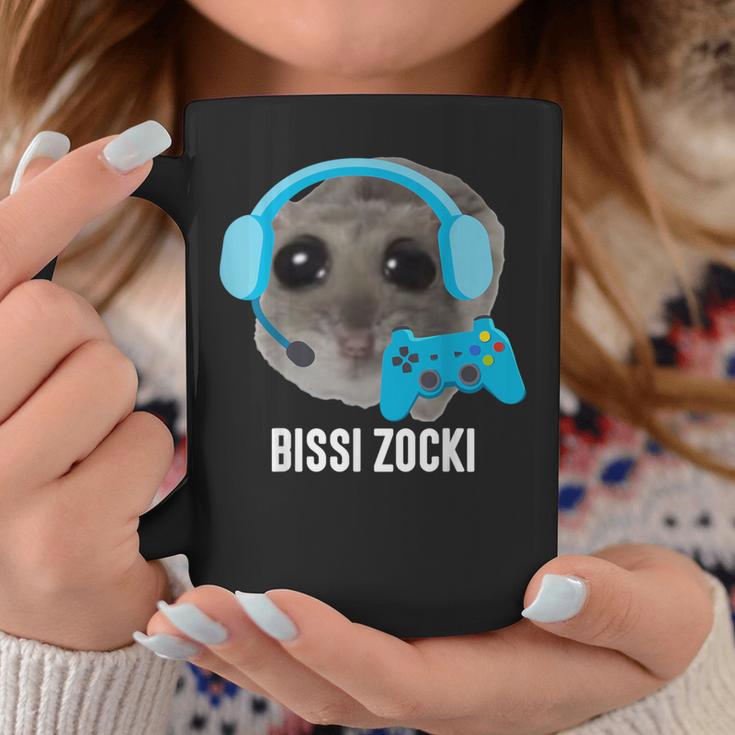 Bissi Zocki X Sad Hamster Meme Gaming Gamer Gamer Tassen Lustige Geschenke