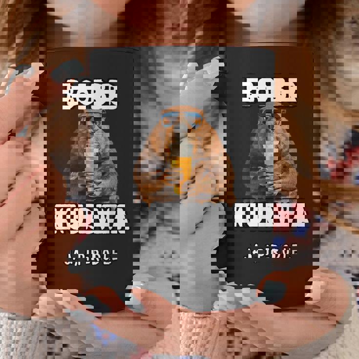 Bobr Kurwa With Tasty Beer Beaver Kurwa Bober Tazze Regalos divertidos