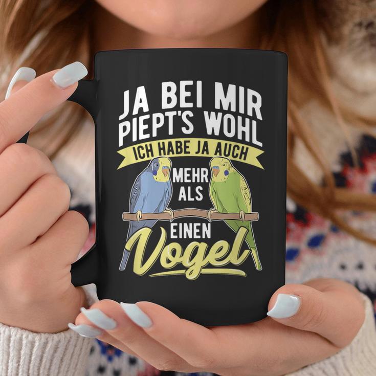 Budgie Ja Bei Mir Piept's Bird Tassen Lustige Geschenke