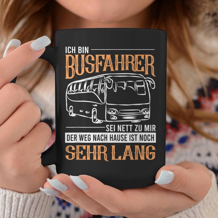 Busfahrer Weg Noch Lang Bus School Bus Line Bus Driver Tassen Lustige Geschenke