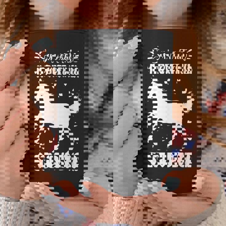 Cavalli Cavalcatrice Cavallo Equitazione Ragazza Bambina Tazze Regalos divertidos