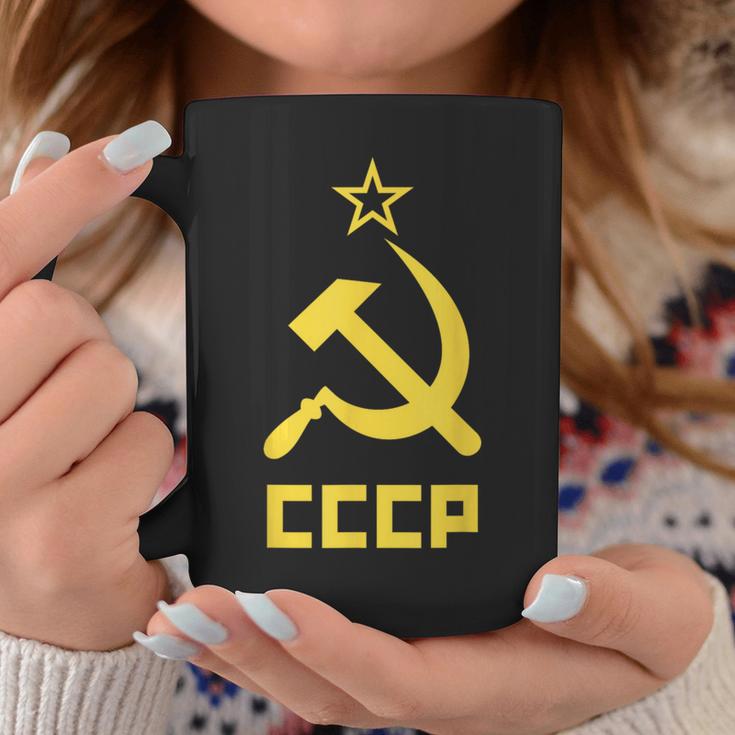 Cccp Ussr Communist Hammer And Sickle Red Tassen Lustige Geschenke