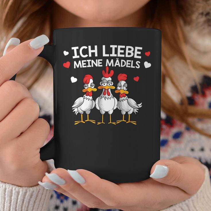 Chicken Ich Liebe Meine Mäds Ich Liebe Meine Mäds Tassen Lustige Geschenke