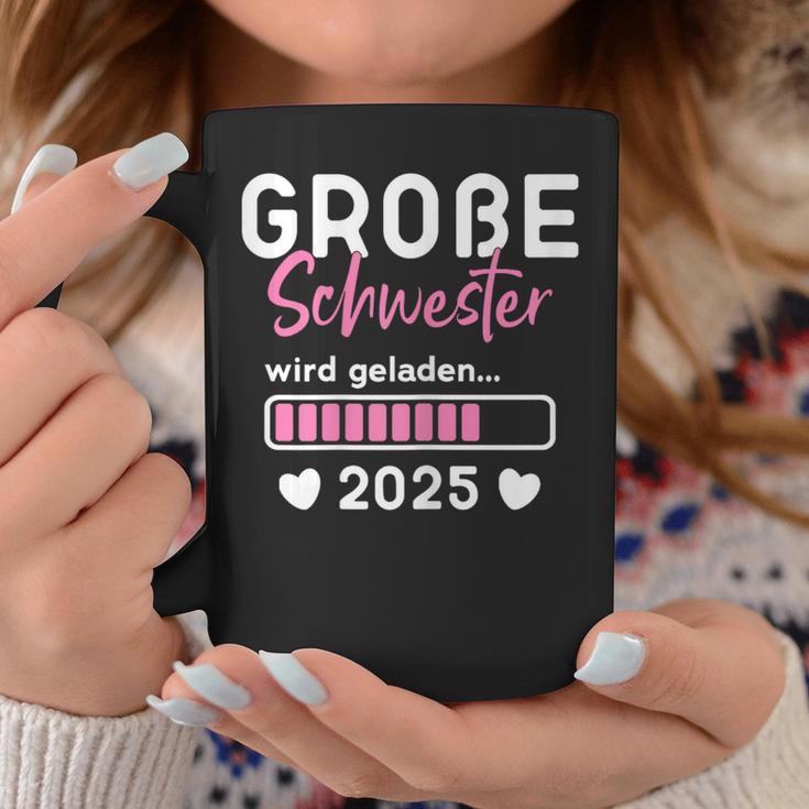 Children's Big Sister Loaded 2025 I Will Große Schwester 2025 Tassen Lustige Geschenke