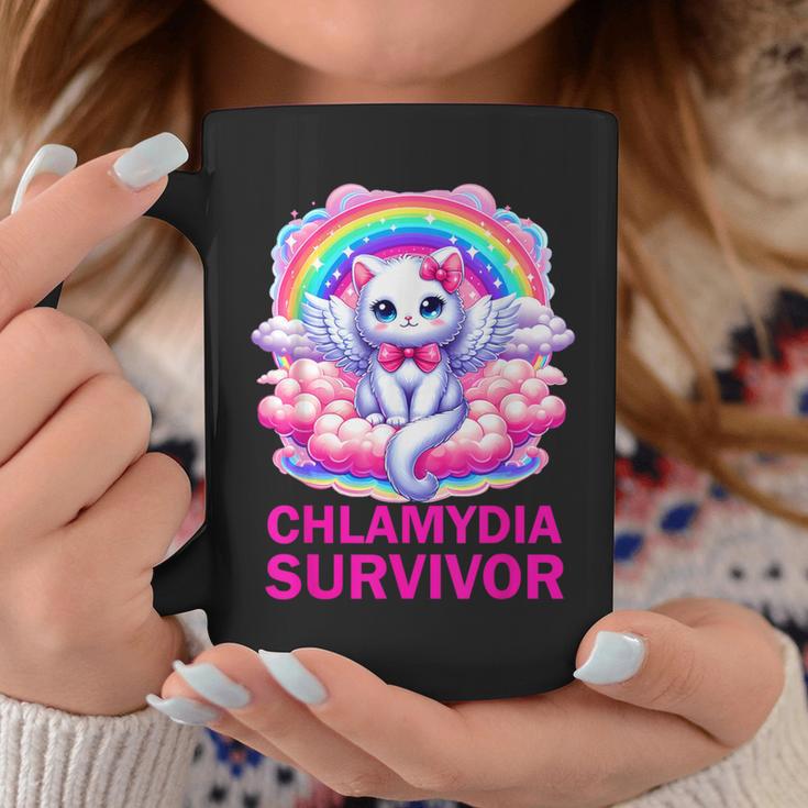 Chlamydia Survivor Chlamydien Std Tassen Lustige Geschenke