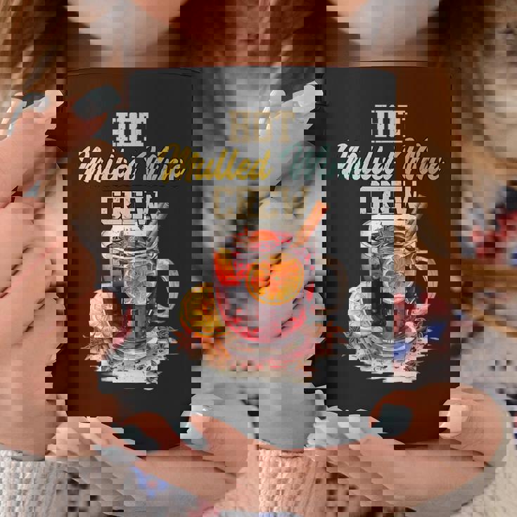 Christmas Market HOT MULLED WINE CREW Friendship Graphic Print Coffee Mug Unique Gifts