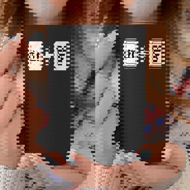 Ctrl Divertente Famiglia Corrispondente Copia Incolla Tazze Regalos divertidos