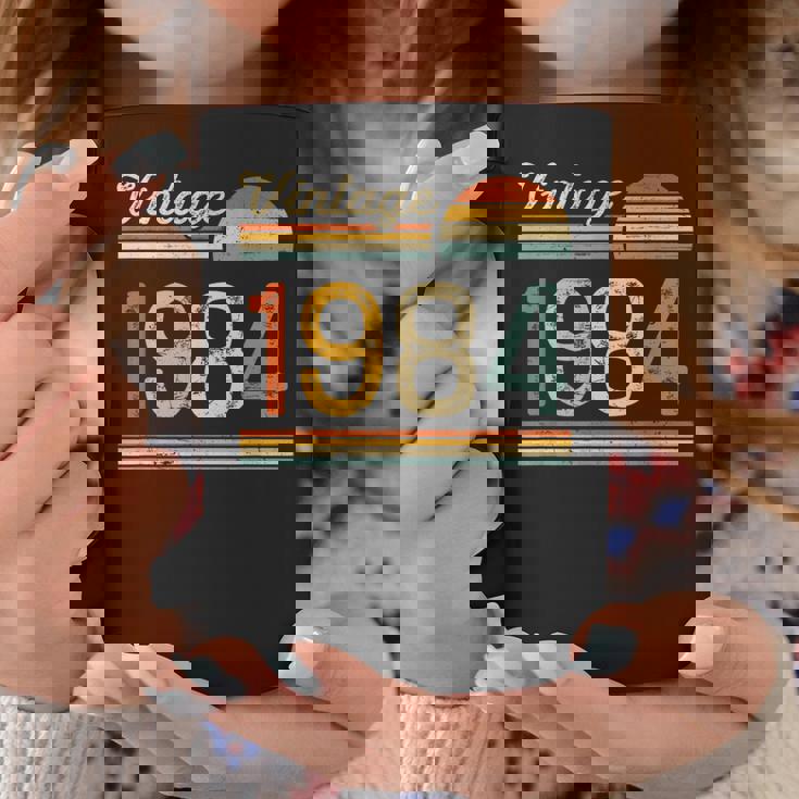 Cumpleaños 1984 Regalointage Hombre 1984 Taza de café Regalos divertidos