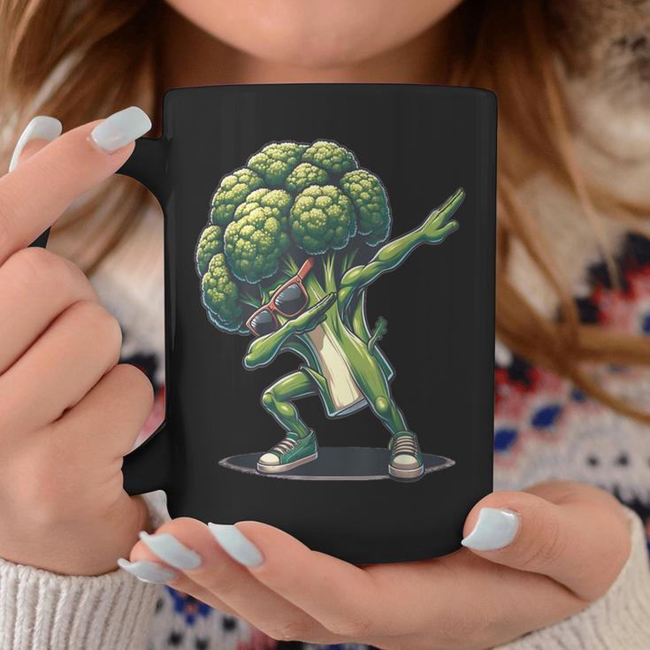 Dab Broccoli Dancing Dabbing Broccoliegetable Tassen Lustige Geschenke