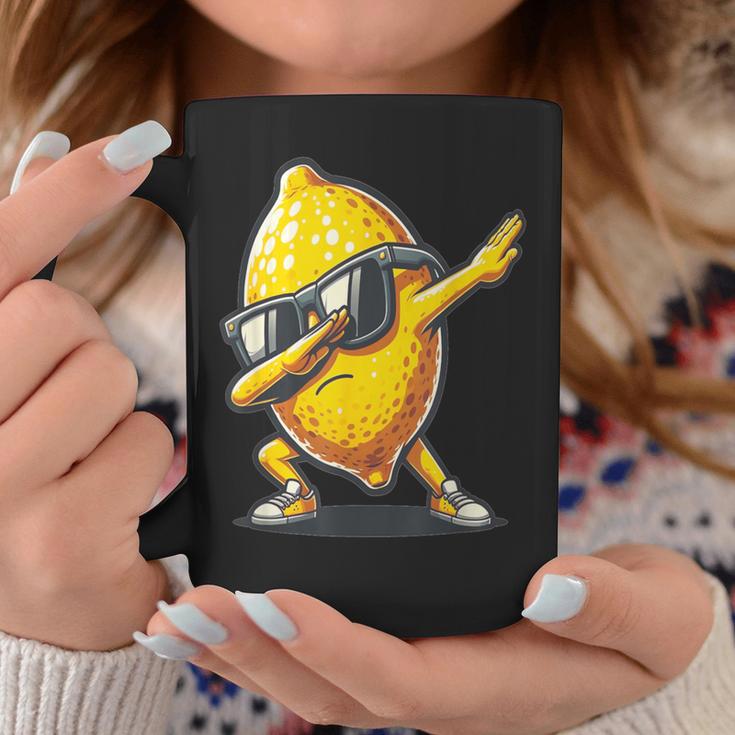 Dab Lemon Dancing Dabbing Lemon Fruit Tassen Lustige Geschenke