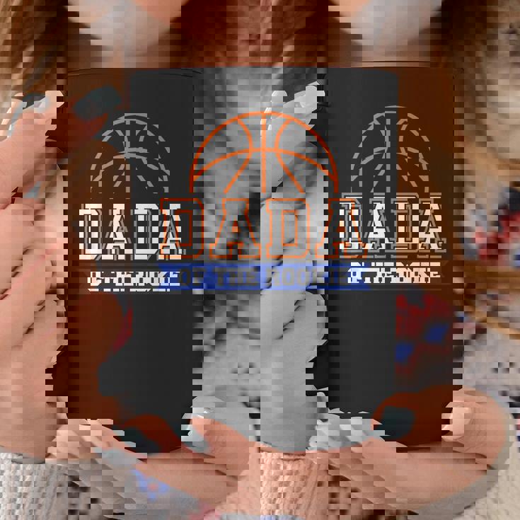 Dada Of Rookie 1St Birthday Basketball Theme Matching Party Coffee Mug Personalized Gifts