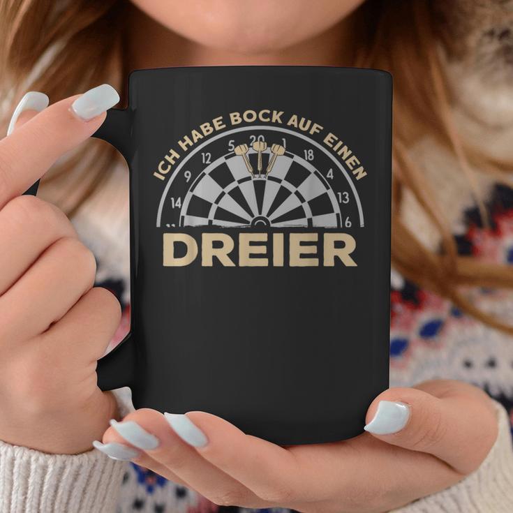 Dart Ich Habe Bock Auf Einen Dreier Retro Dart Tassen Lustige Geschenke