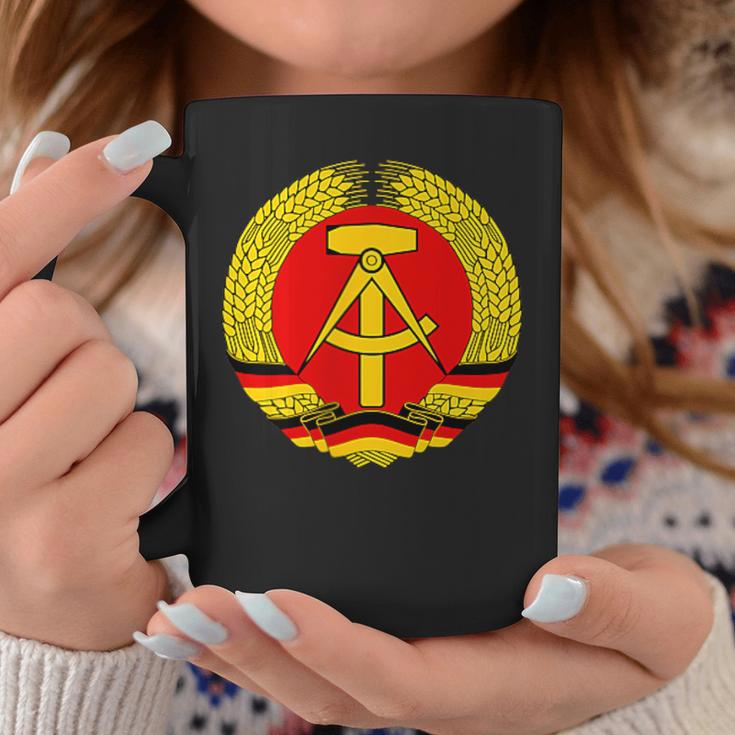 Ddr Coat Of Arms Hammer Sickle Flag Ostalgia Ddr S Tassen Lustige Geschenke