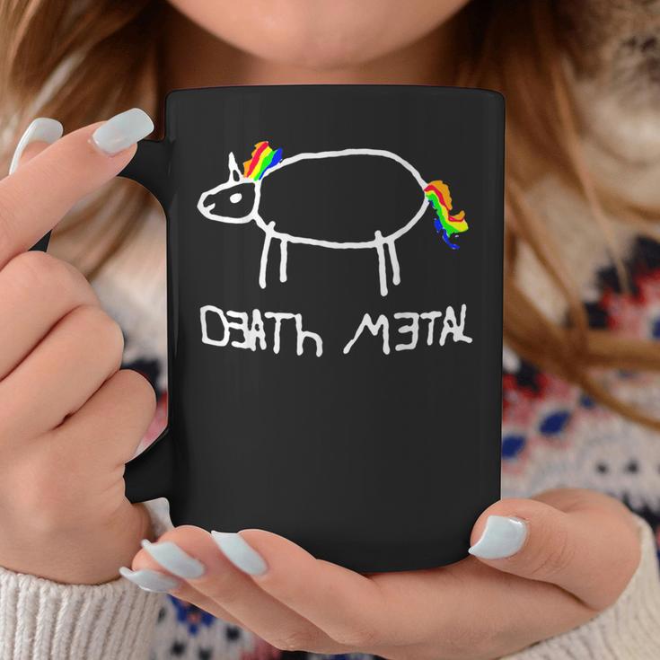 Death Metal Regenbogen Einhorn Metal S-Xxl Tassen Lustige Geschenke