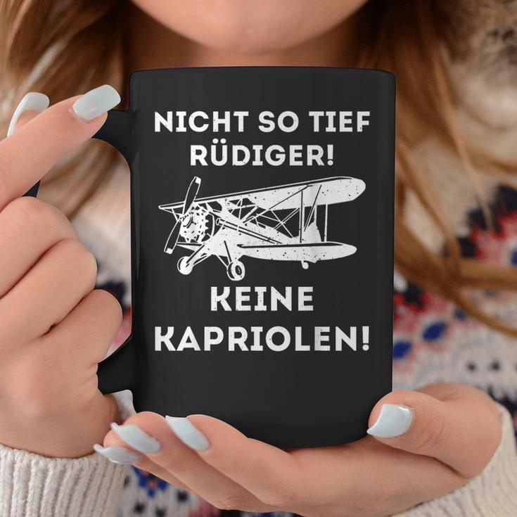 Deutsche Memes Nicht So Tief Rüdiger Keine Kapriolen S Tassen Lustige Geschenke