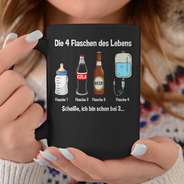 Die 4 Flaschen Des Leben Party Tassen Lustige Geschenke