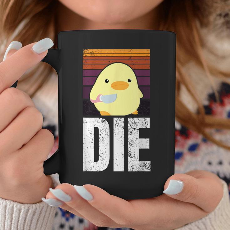 Die Die Die Ente Mit Messer Meme For And Women Tassen Lustige Geschenke