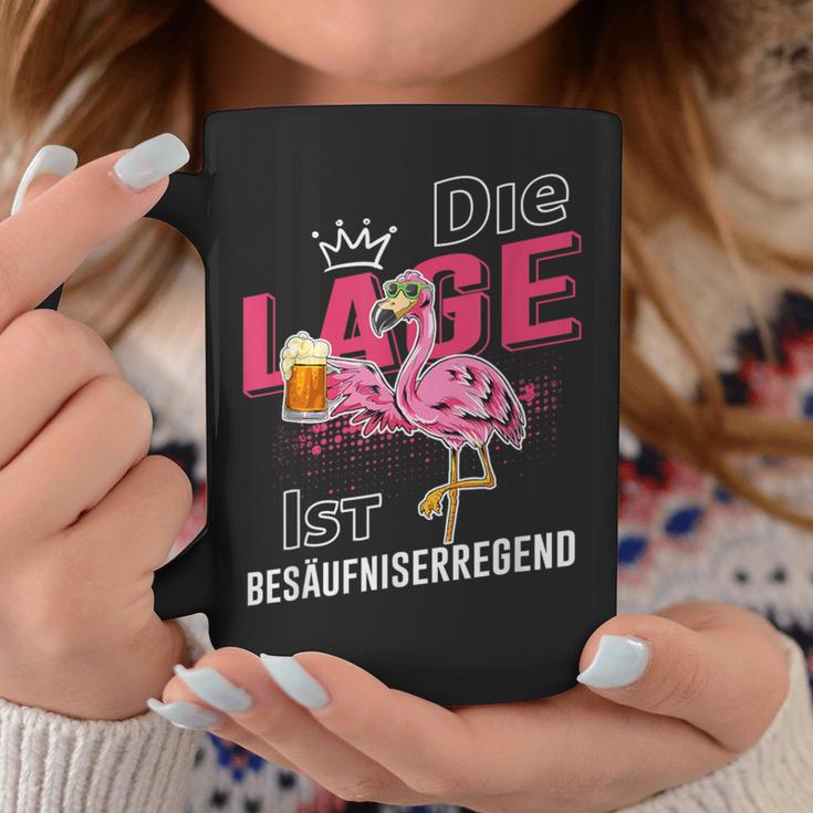 Die Lage Ist Besaffniserregend Saufen Flamingo Beer S Tassen Lustige Geschenke