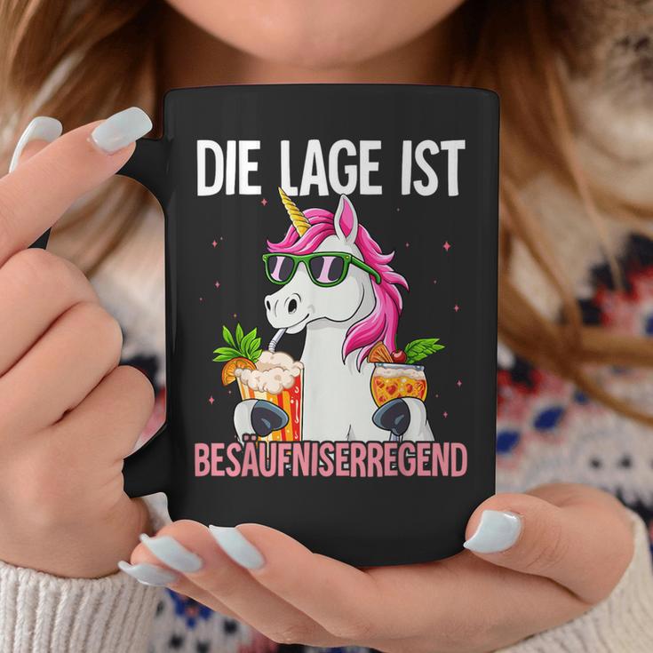 Die Lage Ist Besäufniserregend Tassen Lustige Geschenke