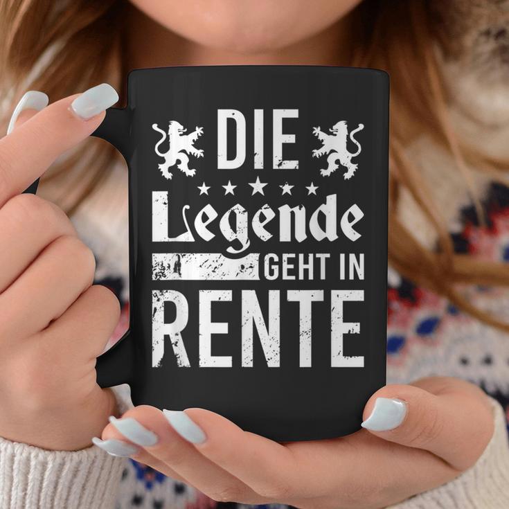 Die Legende Geht In Rentner The Legend Goes Tassen Lustige Geschenke