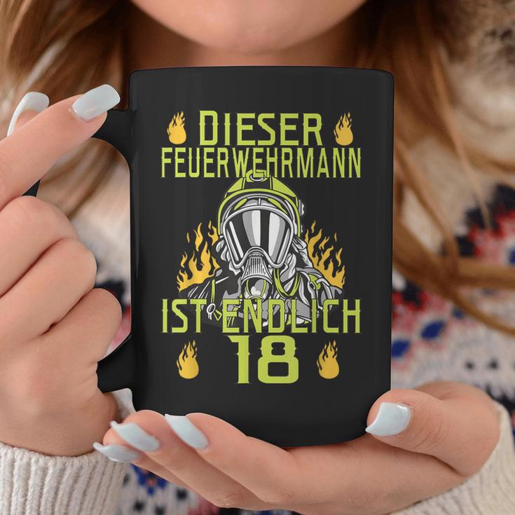 Dieser Feuerwehrmann Ist Endlich 18 Tassen Lustige Geschenke