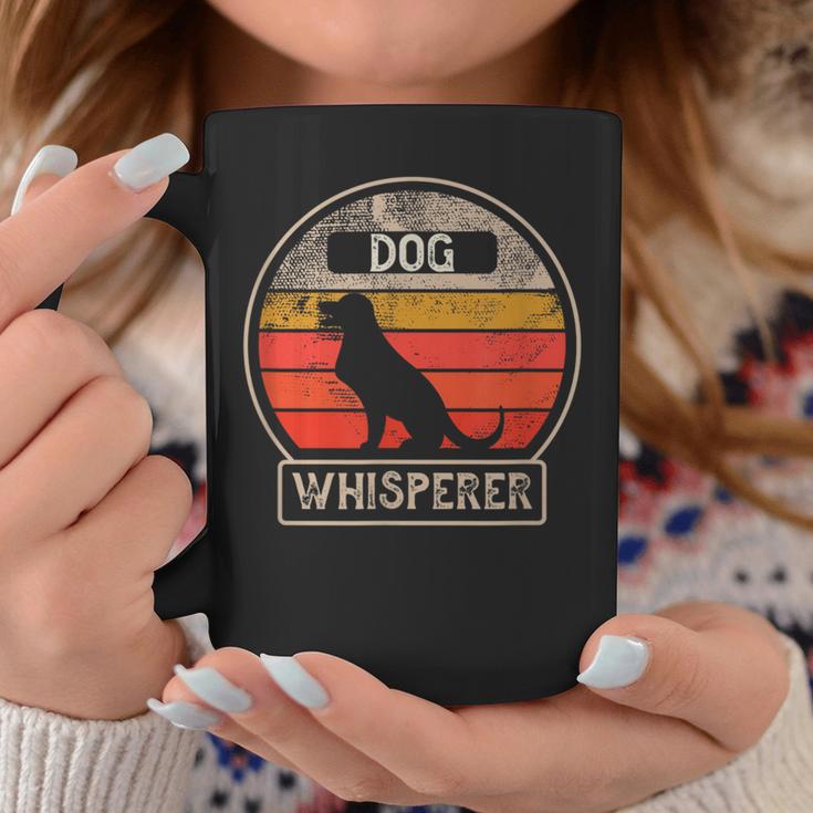 Dog Whisperer -Intage Retro Animal Tassen Lustige Geschenke