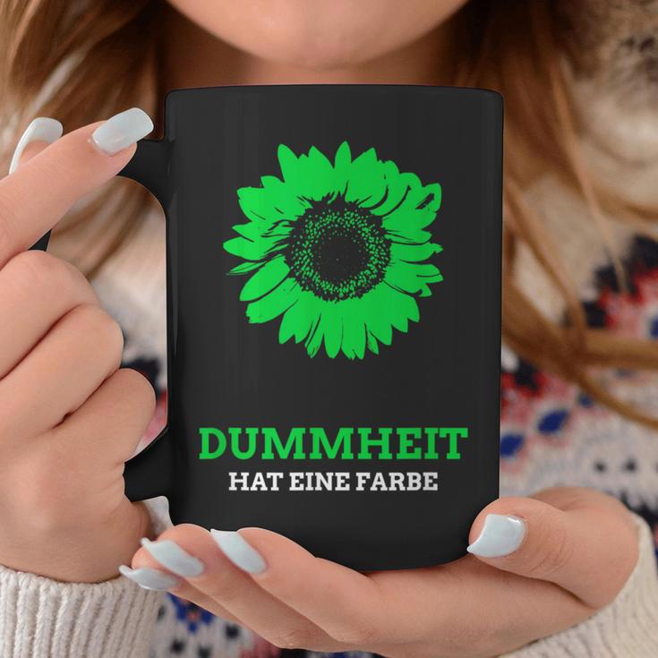 Dummheit Hat Eine Farbe Kobold Baerbock Die Grünen Grün Tassen Lustige Geschenke