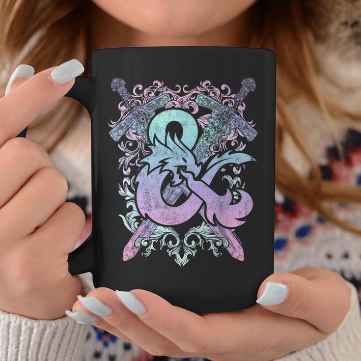 Dungeons & Dragons Ampersand Pastel Logo Tassen Lustige Geschenke