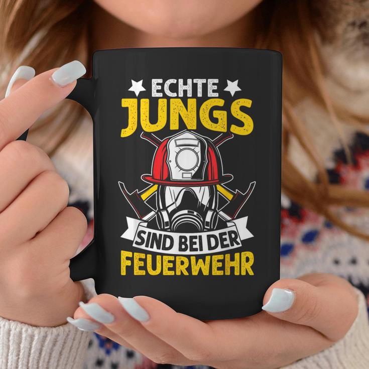 Echte Jungs Sind Feuerwehr Tassen Lustige Geschenke