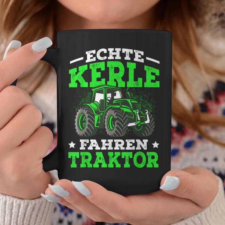 Echte Kerle Fahren Tractor Real Soccer Bunch Tassen Lustige Geschenke