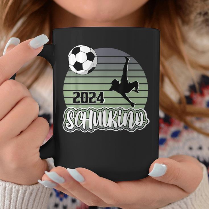 Einschulung Schulkind 2024 School Cone Boy Football Tassen Lustige Geschenke