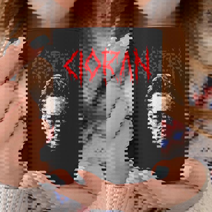 Emil Cioran Filosofo Heavy Death Metal Esistenzialista Tazze Regalos divertidos