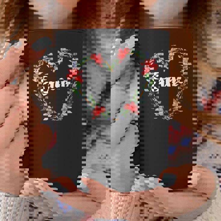 Emma Fiore Cuore Personalizzato Nome Emma Tazze Regalos divertidos