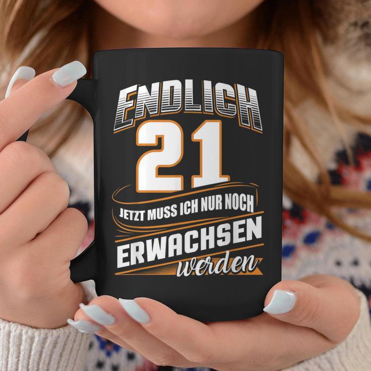 Endlich 21 Nur Noch Arwachsenwerden Geburtsjahr Birthday Tassen Lustige Geschenke