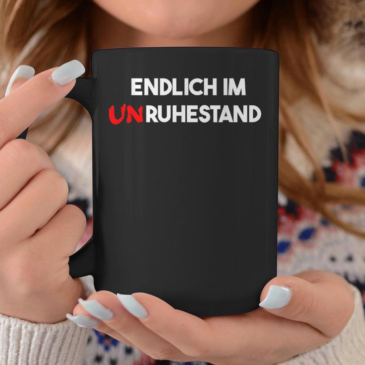 Endlich Im Unruhestand Senior Retiree Tassen Lustige Geschenke