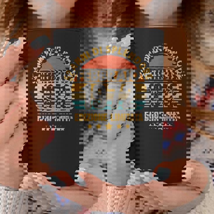 Febbraio 1972 52 Anni Compleanno Uomo Donna 1972 Tazze Regalos divertidos